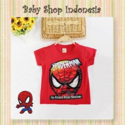 kaos spiderman LED  large